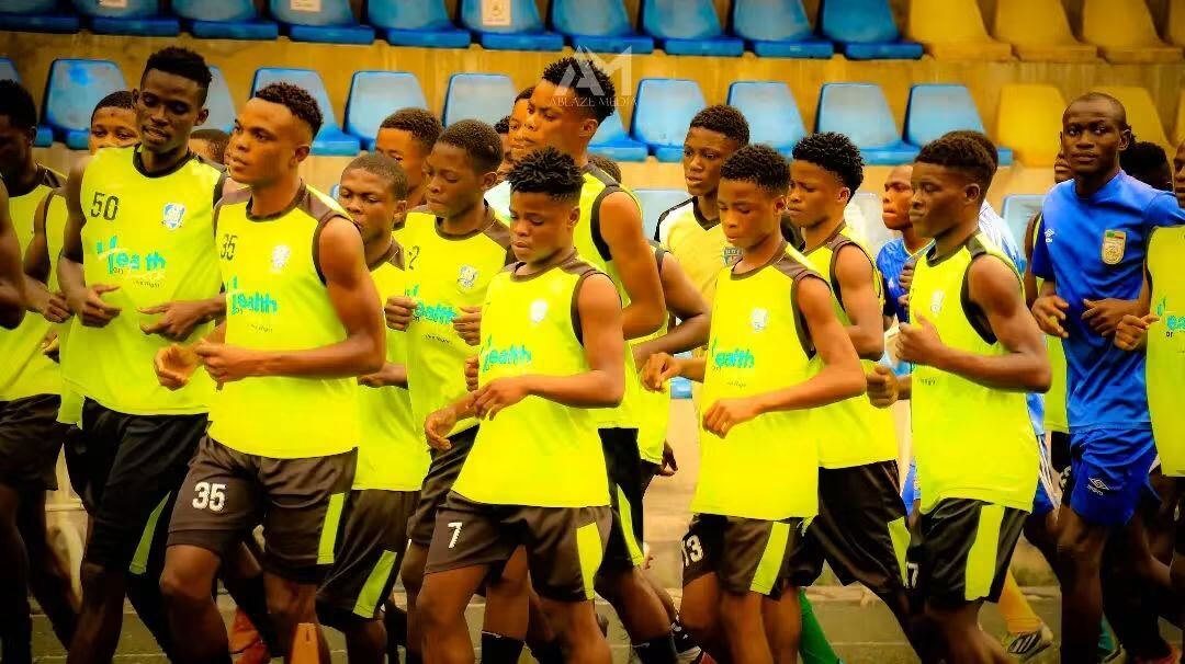 Academy Squad Warm-Up — G12 Football Club Academy Life, Lagos Island