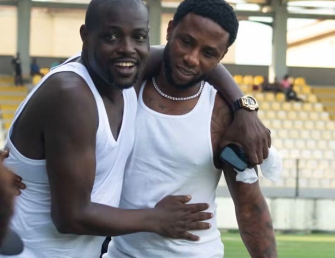 A Moment Between Teammates — G12 Football Club Community, Lagos Island