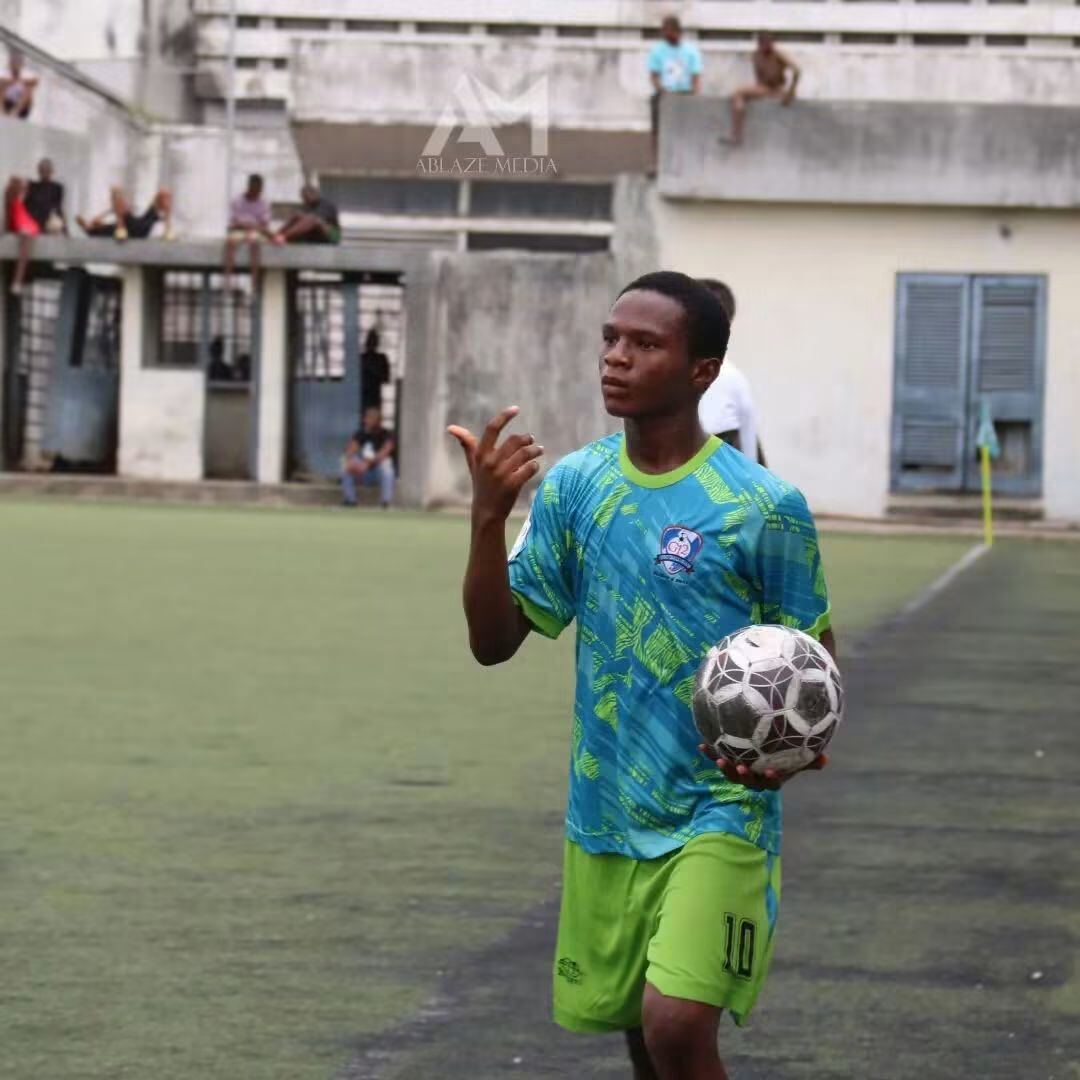 Ball In Hand, Ready To Go — G12 Football Club Matchday, Lagos Island