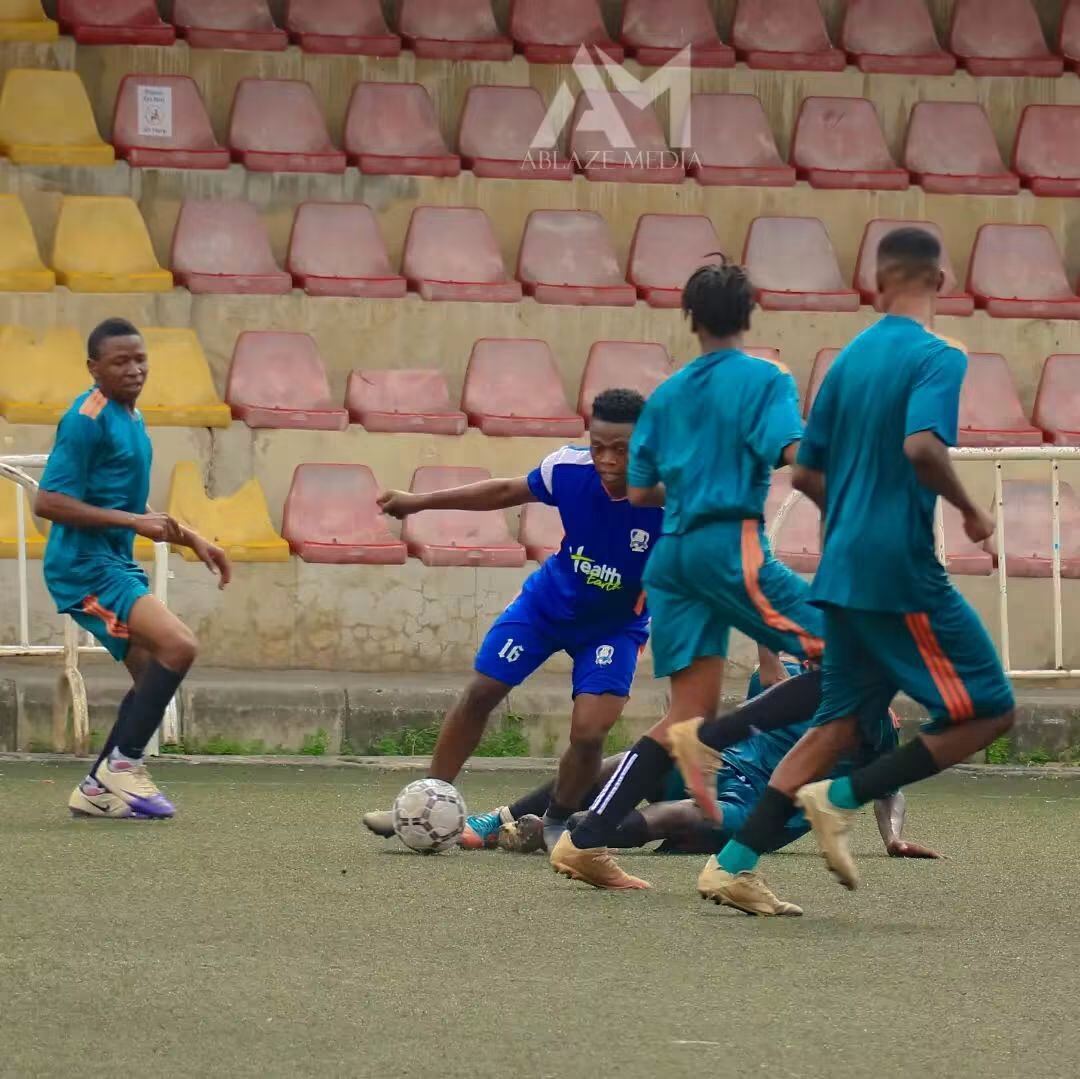 Bodies Committed In The Box — G12 Football Club Matchday, Lagos Island