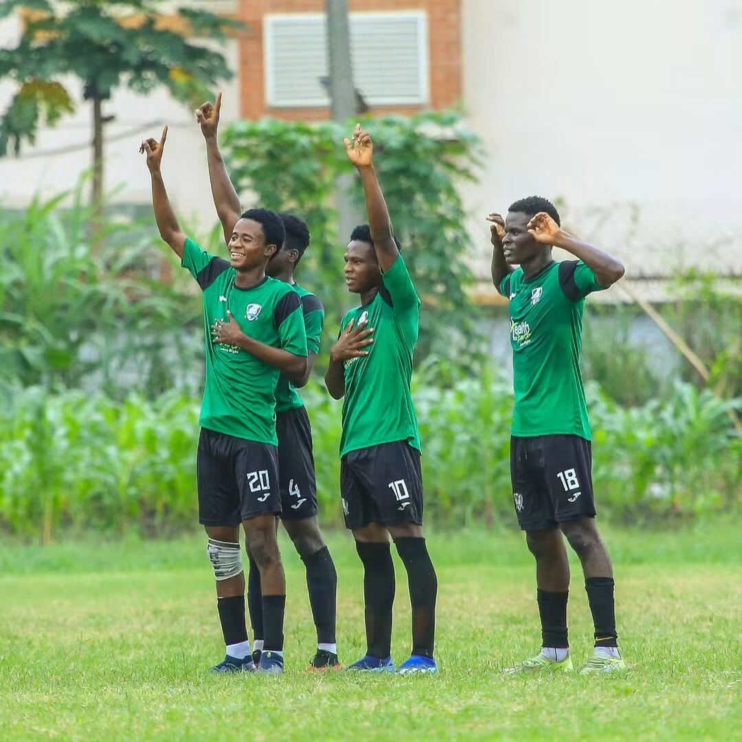 Celebrating In Front Of The Fans — G12 Football Club Matchday, Lagos Island