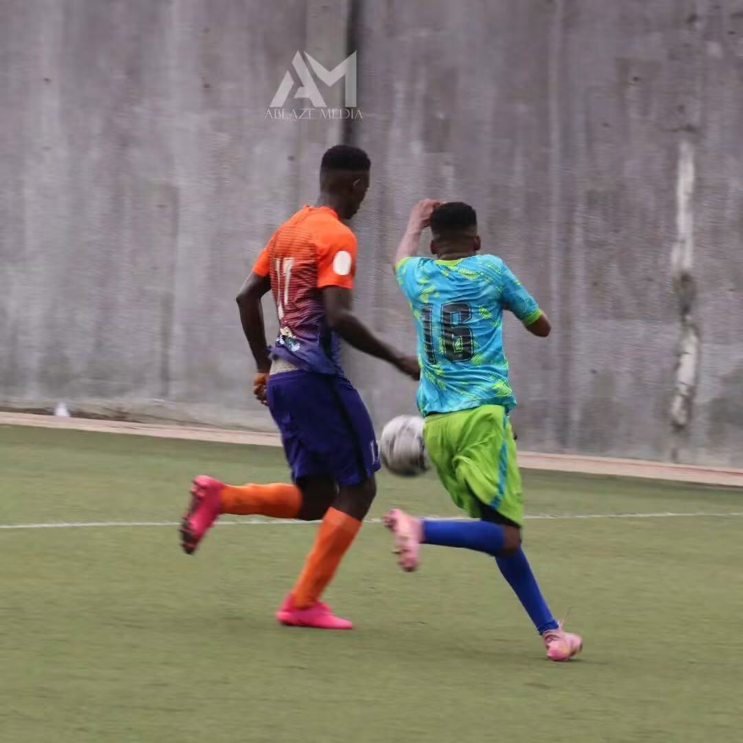 Chasing The Ball Down — G12 Football Club Matchday, Lagos Island