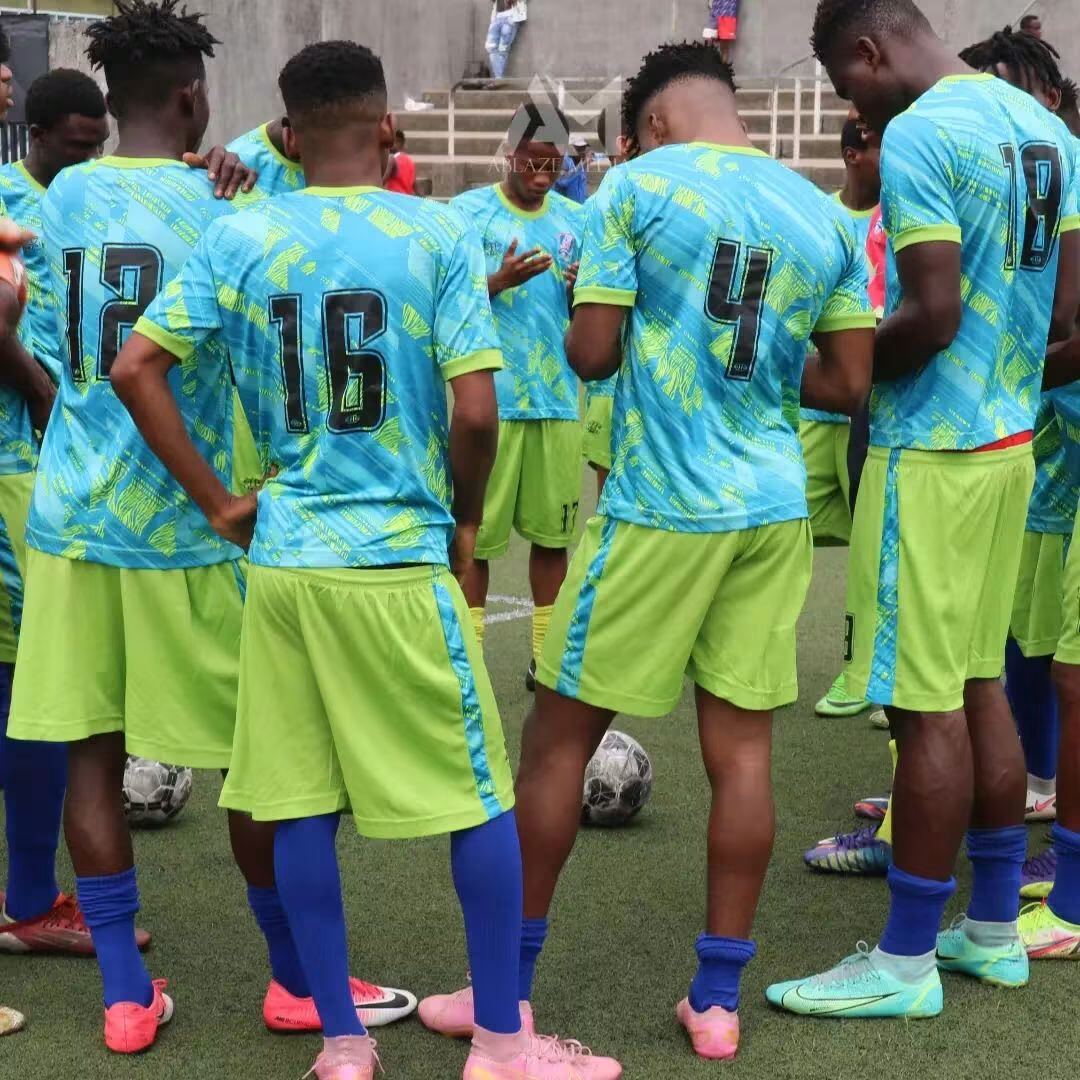 Huddle Before Kickoff — G12 Football Club Matchday, Lagos Island