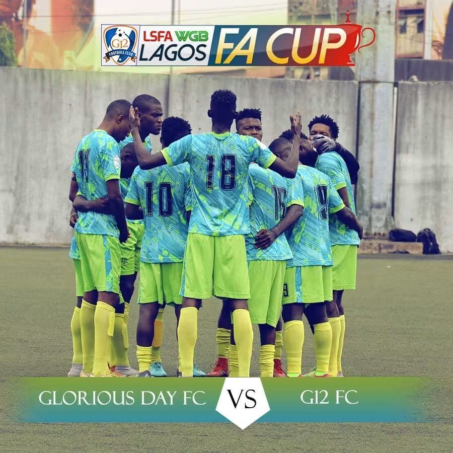 Huddle Before The Lagos FA Cup Clash — G12 Football Club Matchday, Lagos Island