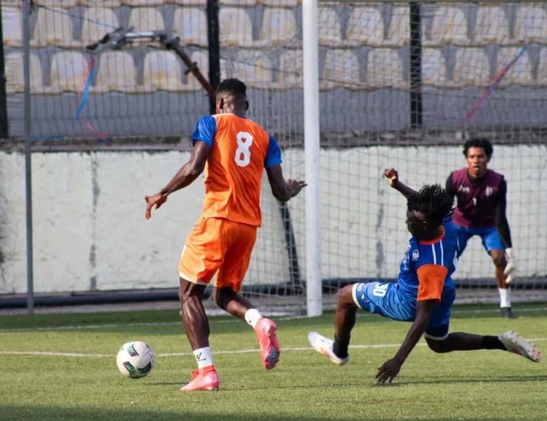 Sliding In For The Block — G12 Football Club Matchday, Lagos Island