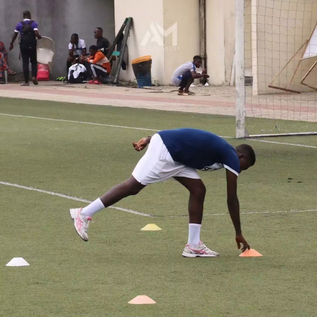 Cone Agility Drill — G12 Football Club Training, Lagos Island