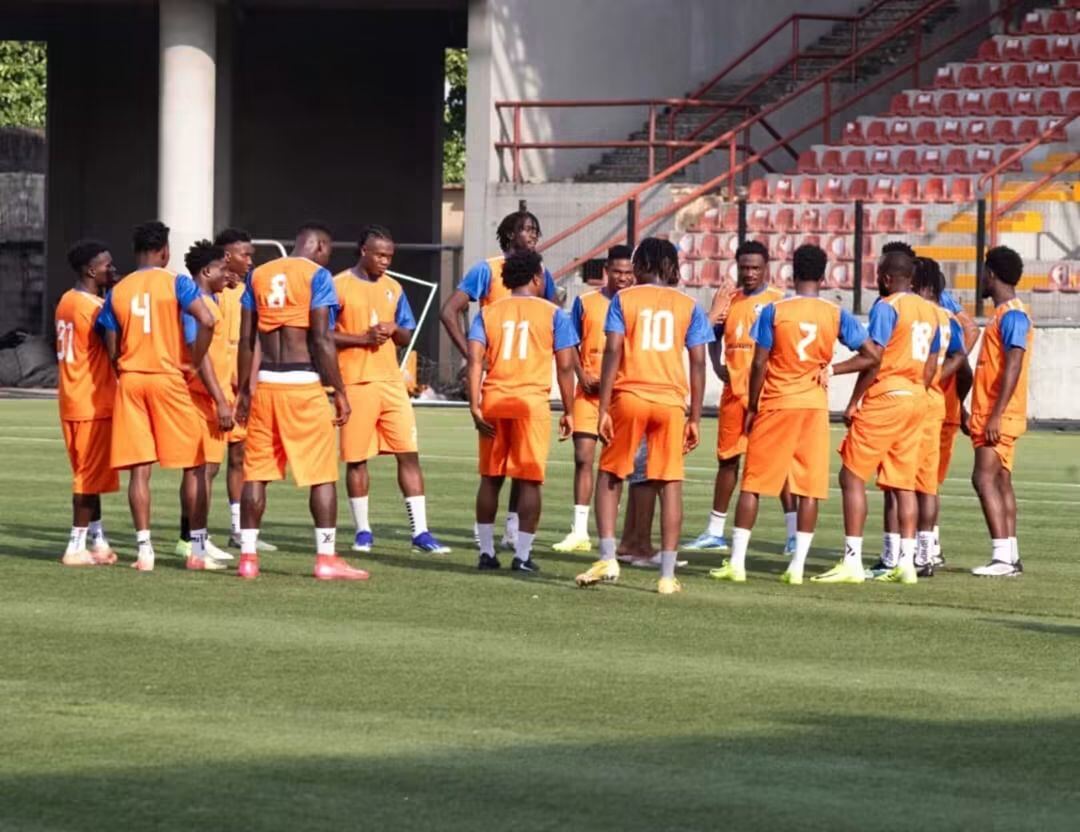 Final Huddle Before Warm-Up — G12 Football Club Training, Lagos Island