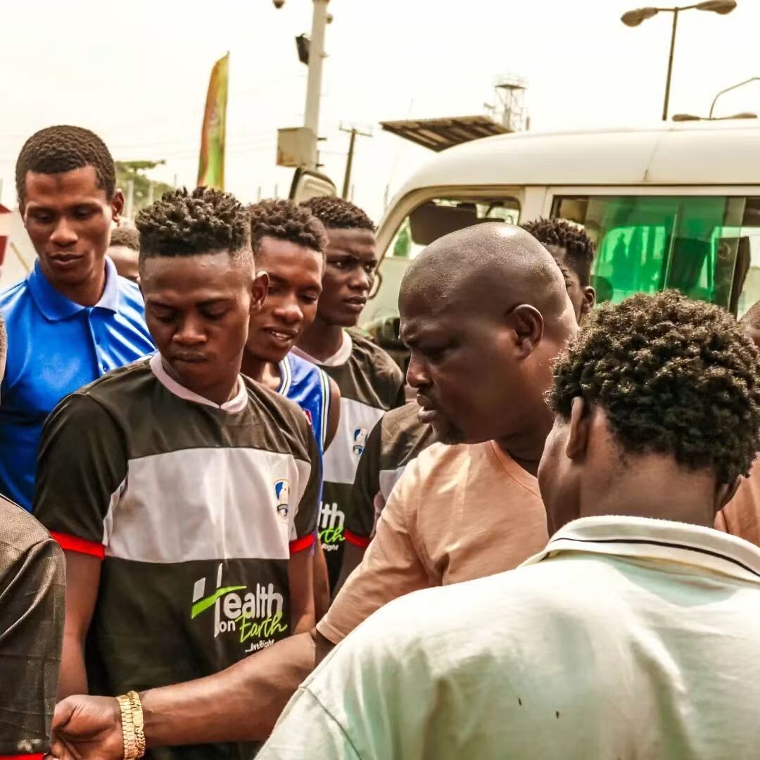 Final Words From The Chairman — G12 Football Club Training, Lagos Island