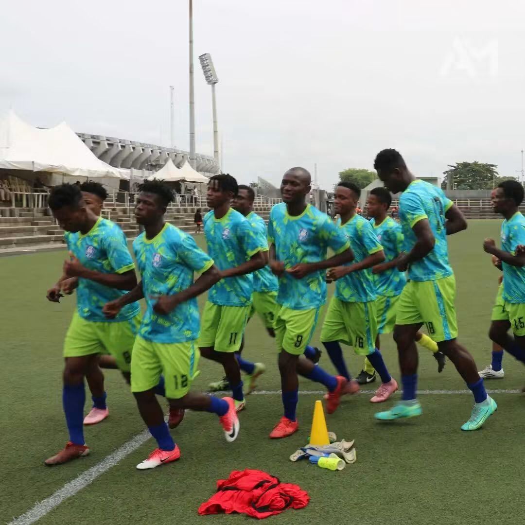 Jogging Out Together — G12 Football Club Training, Lagos Island