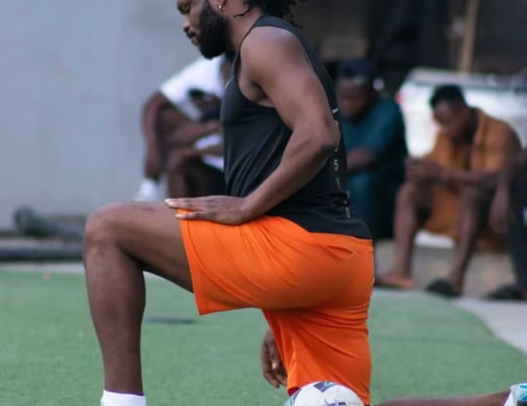 Pre-Session Stretch — G12 Football Club Training, Lagos Island