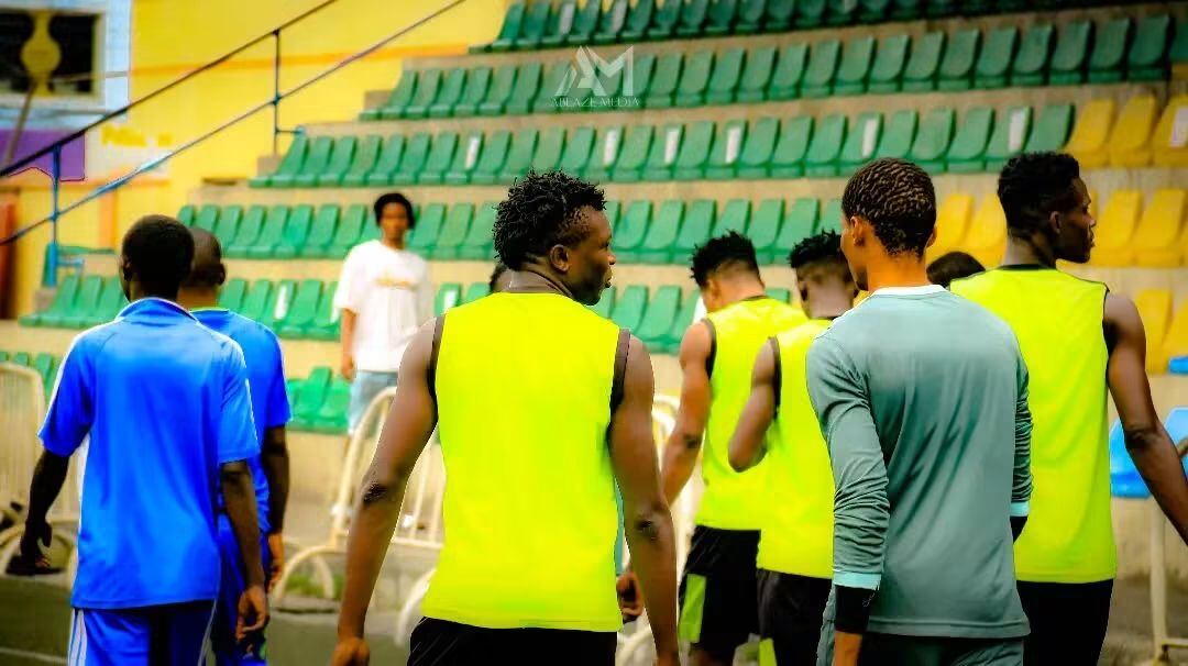 Walking Out To Train — G12 Football Club Training, Lagos Island