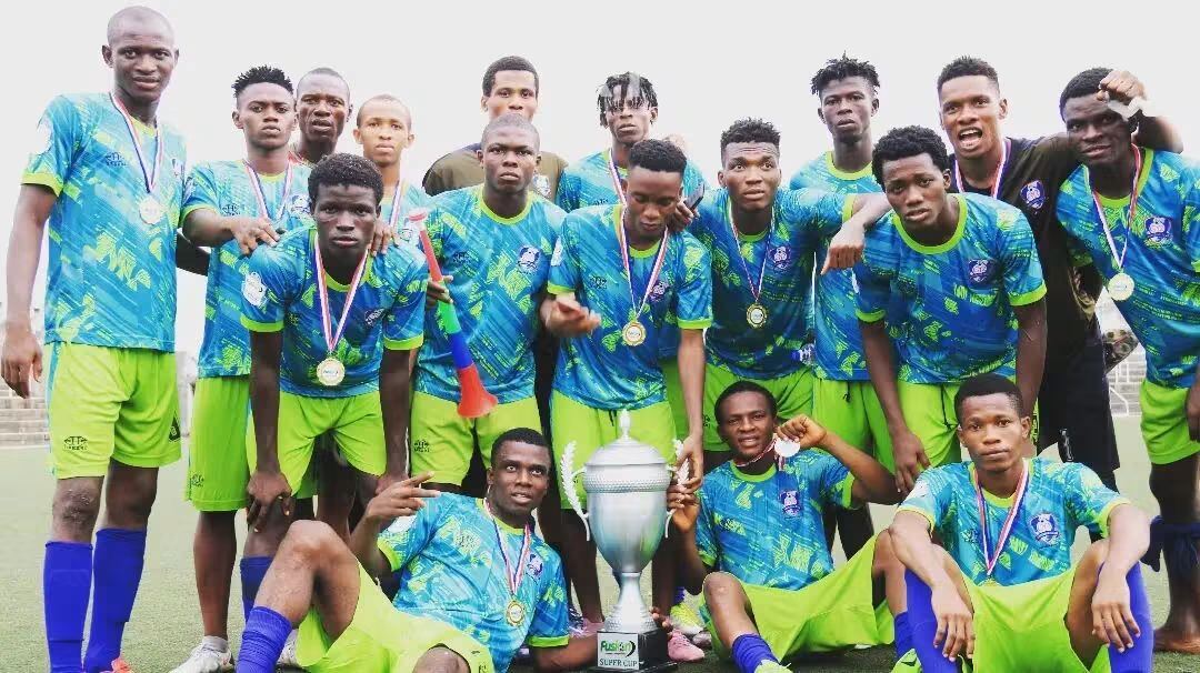 Lifting The Fusion Super Cup — G12 Football Club Trophies & Wins, Lagos Island