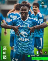 AKERE SAMUEL SCORES AGAIN IN POLAND! 🇳🇬🇵🇱