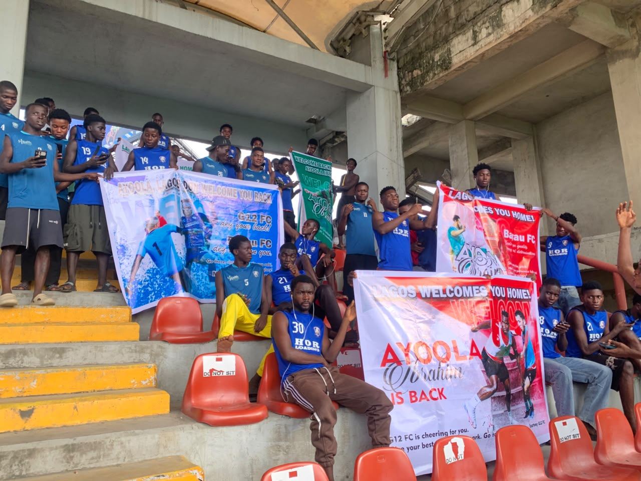 ELECTRIFYING SUPPORT IN THE STANDS FOR AYOOLA ON HIS RETURN TO LAGOS IN NPFL CLASSIC!🔥 ⚽
